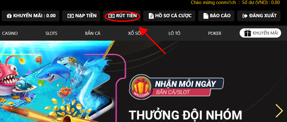 Hướng Dẫn Các Bước Rút Tiền Betvisa Đơn Giản