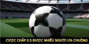 Cược chấp 0.5 được nhiều người ưa chuộng