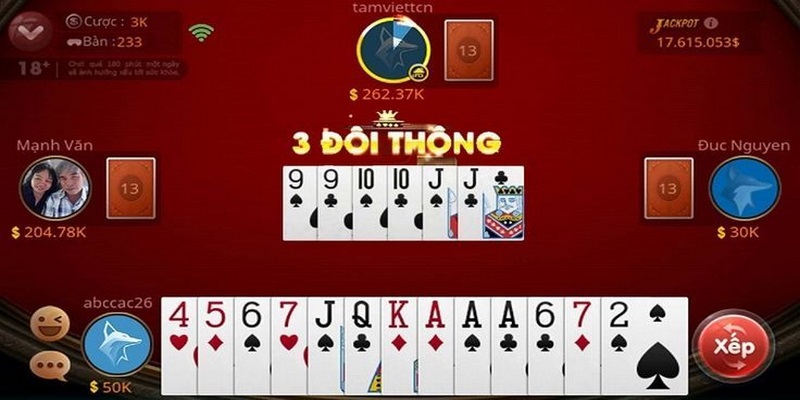 Tiến Lên là game bài đổi thưởng lâu đời và có phủ sóng rộng khắp Việt Nam