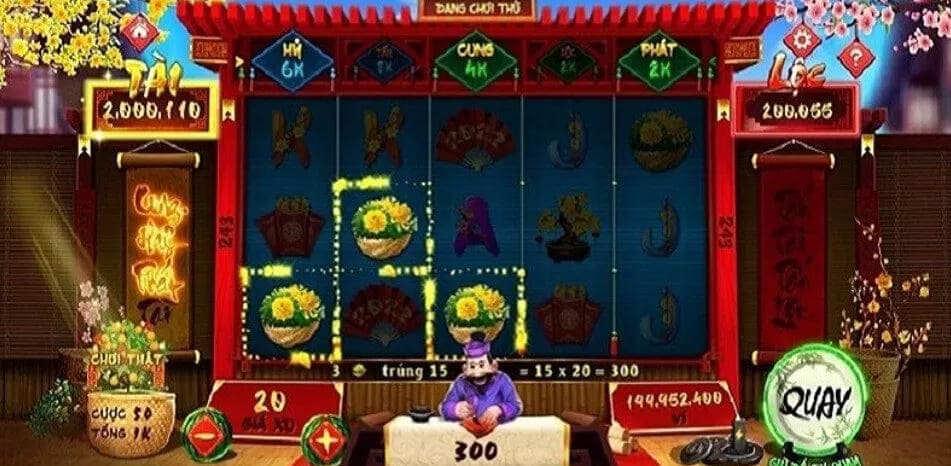 Nổ hũ ông đồ Betvisa hấp dẫn, lôi cuốn