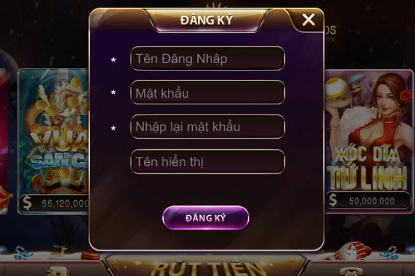 Đăng ký tài khoản tại Betvisa